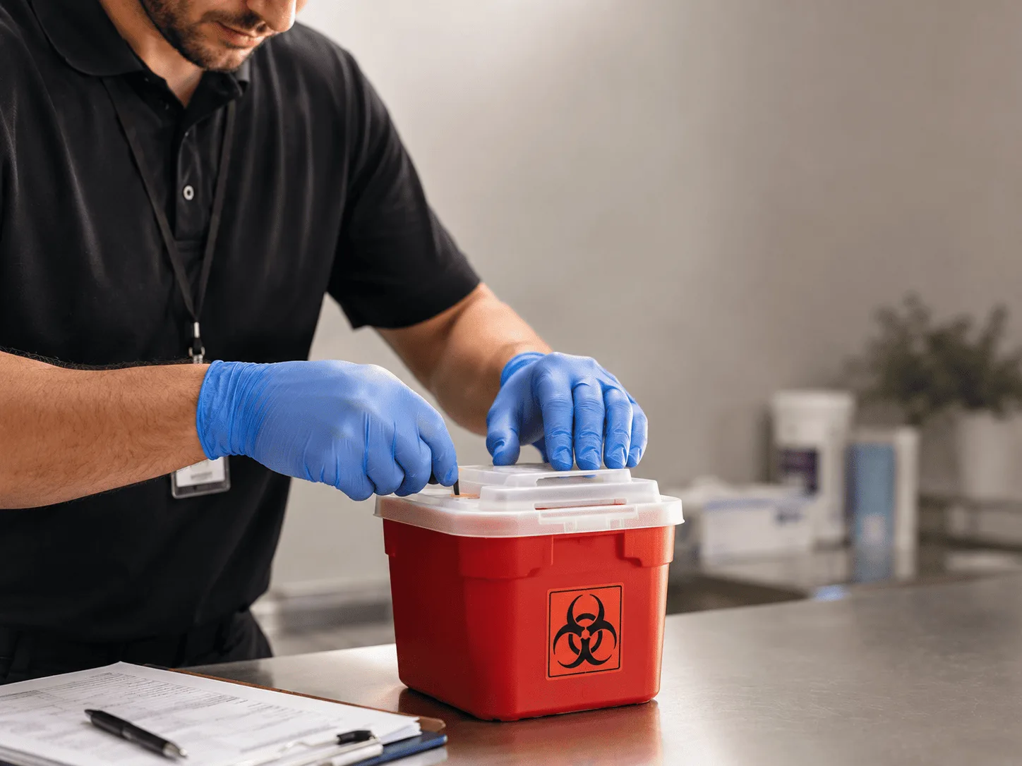 Why choose Sharps Waste Disposal in Isaban, WV